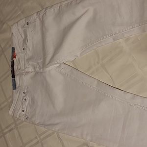 Classic Fit Women's White Denim Jeans